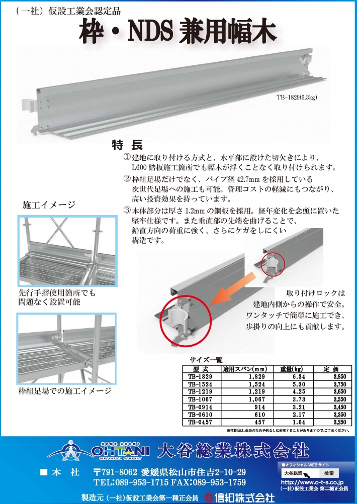 Nds 枠兼用幅木の開発と導入 お知らせ 大谷総業 株式会社 Nds 枠兼用幅木の開発と導入 お知らせ 大谷総業 株式会社